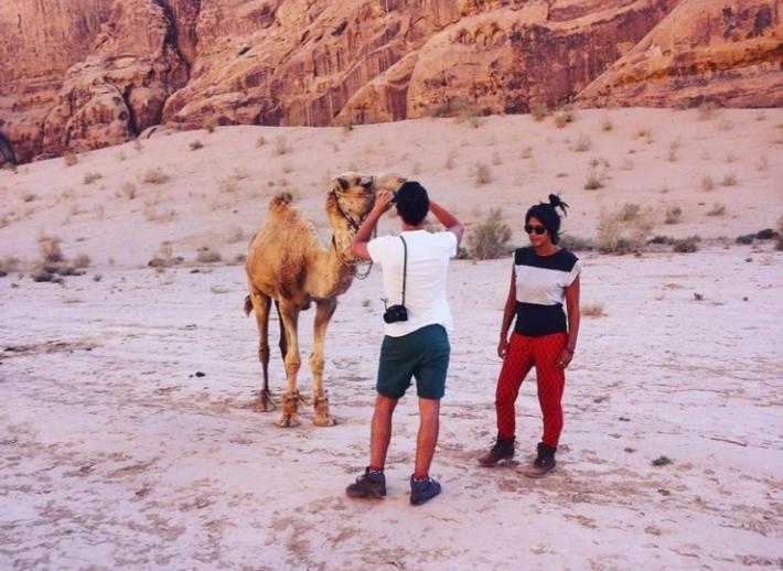 Bed and Breakfast Moon City Camp Wadi Rum Exterior foto